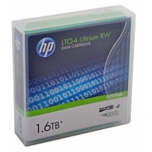 Hp E C7974A, Ultrium LTO4 data cartridge, 1.6Tb RW