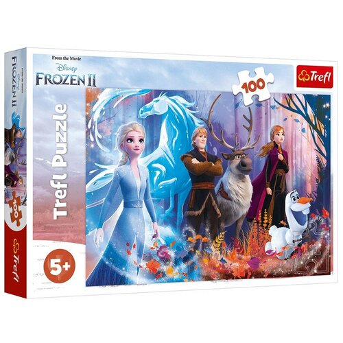 Пазл Ледяная магия.Frozen-2 (100 деталей) в коробке