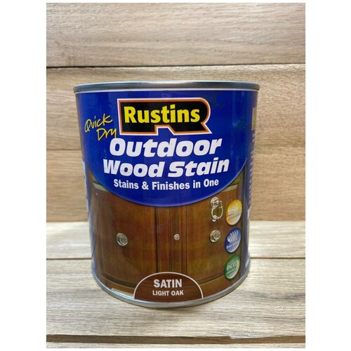 Финишная тонировка пропитка Outdoor Wood Stain,быстросохнуща