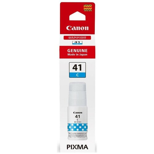 Чернила Canon GI-41C Cyan для Pixma G3460/G1420