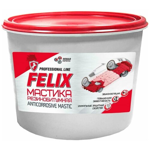 Мастика Резино-Битумная Felix, В П/Э Ведре Felix411040081