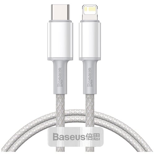 Кабель Baseus High Density Braided Fast Charging Data Cable Type-C to Lightning PD 20W 1m