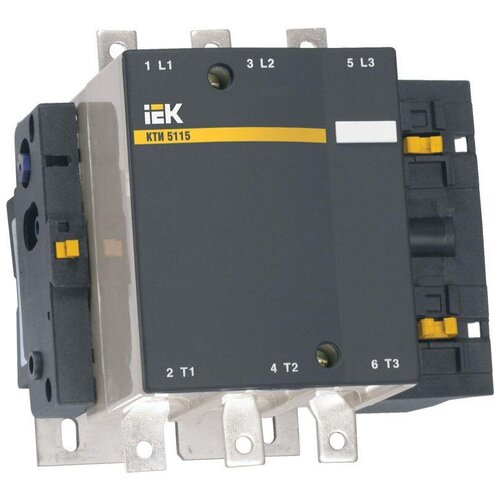 Контактор КТИ-5265 265А 230В/АС3 IEK KKT50-265-230-10