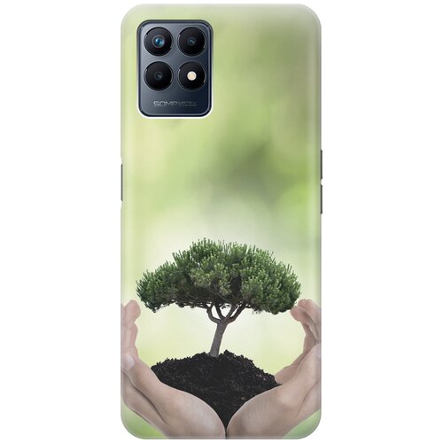 Силиконовый чехол на Realme narzo 50 / Рилми Нарзо 50 с прин