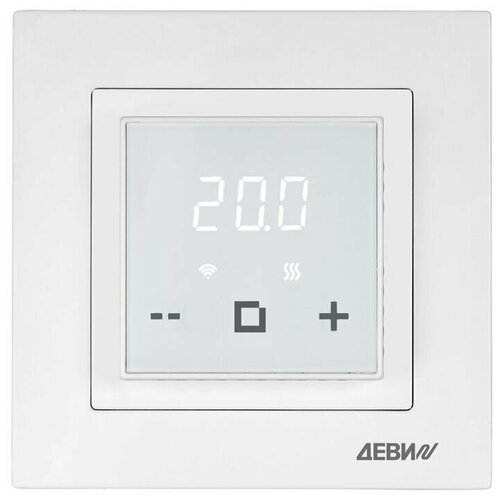 Терморегулятор деви Classy Wi-Fi белый для рамок Schneider Electric Atlas