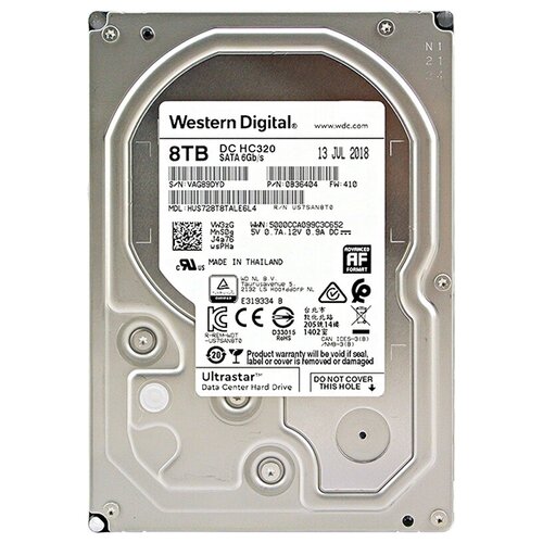 Жесткий диск Western Digital Ultrastar DC HC320 8 ТБ