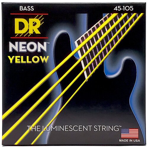 DR Strings NYB-45 HI-DEF NEON Струны для