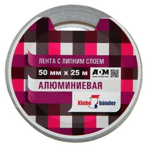 Строительный скотч Лента алюминиевая TAK503T, 50 мм x 25 м