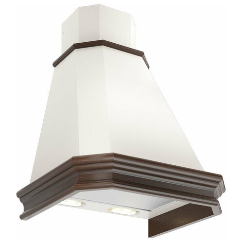 Вытяжка каминная Elikor Пергола 60П-650-П3Л beige/oak brown