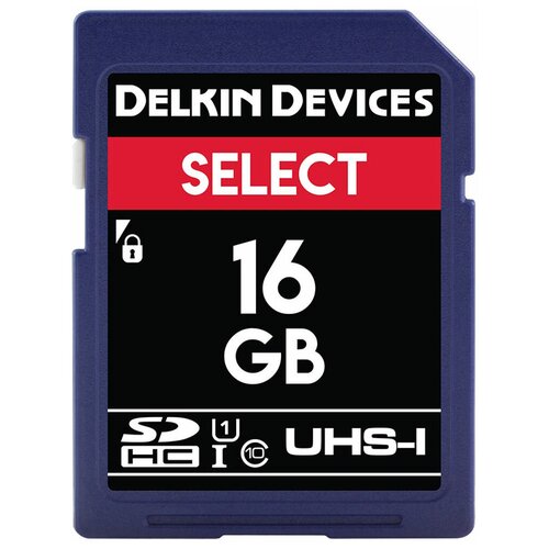 Карта памяти Delkin Devices Select SDHC 16GB UHS-I V10