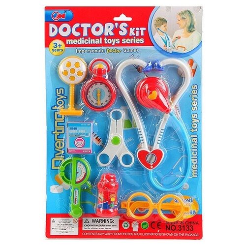 Играем в доктора Набор доктора Doctor's kit, 8