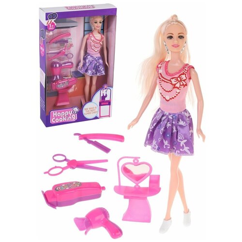 Игр. наб. Модница, в компл. кукла 29см, предм.7шт,