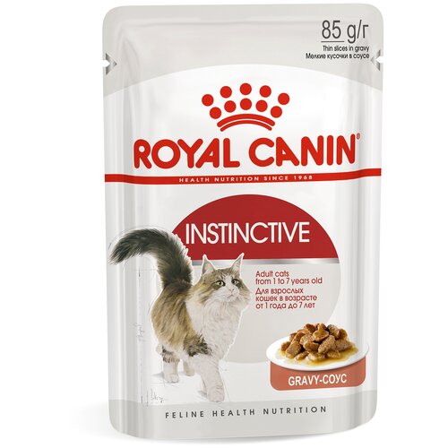 Влажный корм для кошек Royal Canin Instinctive, профилактика избыточного веса, профилактика МКБ 2