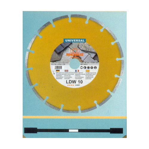 Диск отрезной алмазный по камню (LDW10) LD10 -230*6.0*2.4*22