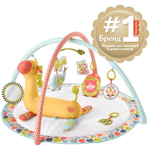 Развивающий коврик  Fisher-Price Делюкс Жираф,