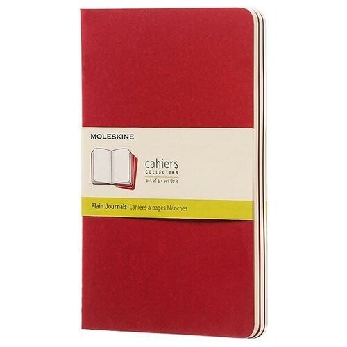 Блокнот Moleskine CAHIER SUBJECT CH5STNB02 A4 обложка картон 192стр. линейка