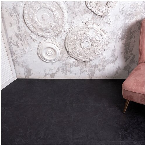 Ceramo Vinilam Stone 5 мм Сланцевый черный 61607