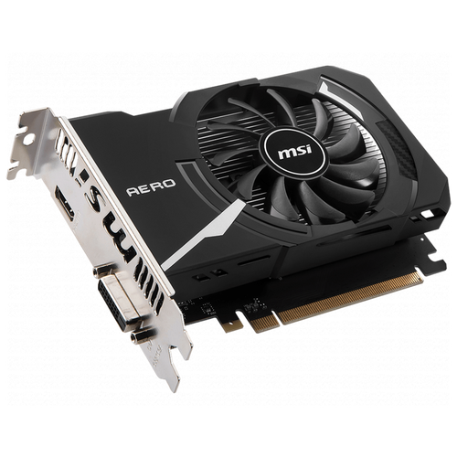 Видеокарта MSI GeForce GT 1030 AERO ITX 2GD4 OCV1 2GB, Retai