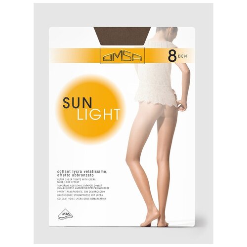 Колготки классические Omsa Sun light, набор (2 шт.), размер 