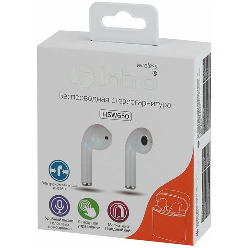 Стереогарнитура Bluetooth Intro HSW650