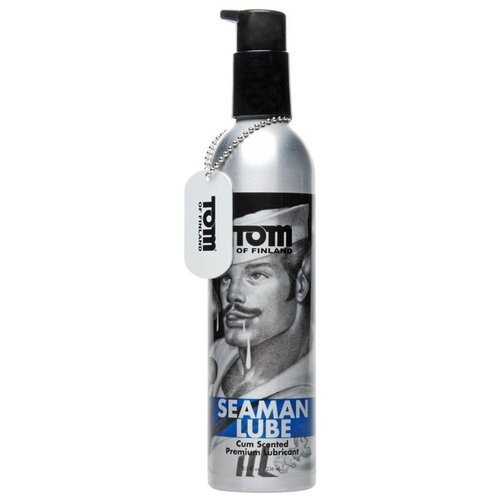 Tom of Finland SeaMan Lube с запахом спермы, 300 г, 236 мл, 1