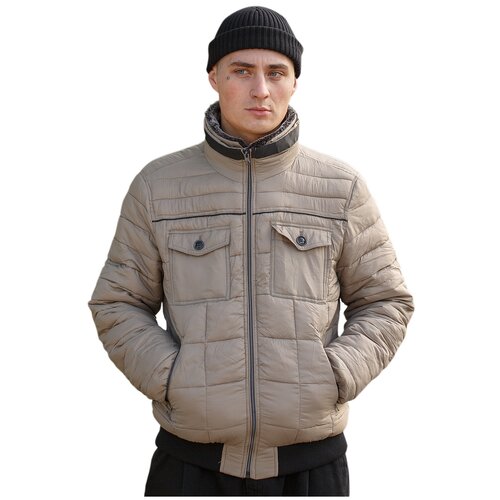 Куртка мужская демисезонная, цвет серый, MOAV MV-COAT-01-M