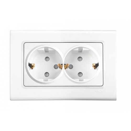 Розетка силовая Panasonic Linnera S 91400056-RU 2 розетки ск