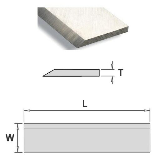 Нож строгальный HSS 18% 1050x25x3