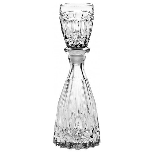 Графин с рюмкой CRYSTAL BOHEMIA One man bottle, 140 мл