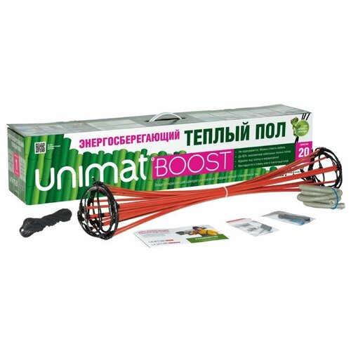 Стержневой теплый пол Unimat BOOST 160 Вт/м2, 3 пог/м