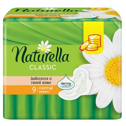 Прокладки и тампоны  Яндекс Маркет Прокладки Naturella Classic Normal, 9