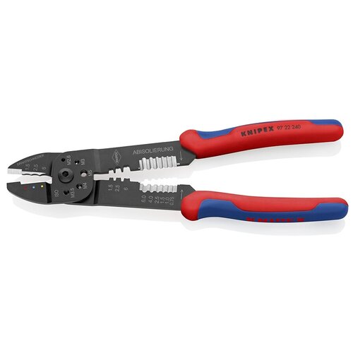 Клещи зажимные 240 мм Knipex (KN-9722240SB) для опрессовки