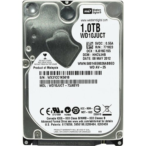 Жесткий диск Western Digital WD AV-25 1 ТБ