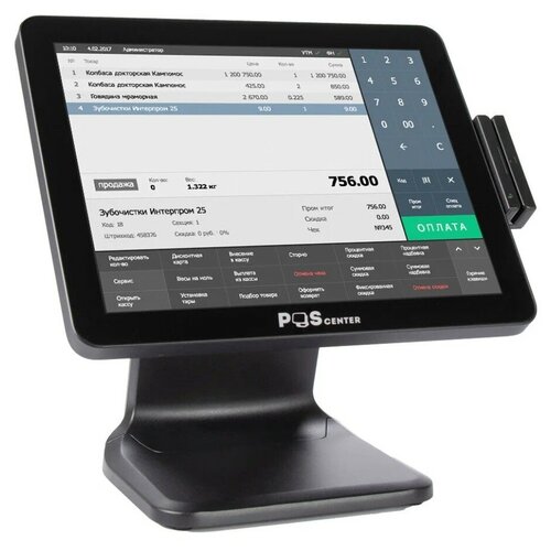 POS-системы и периферия Моноблок сенсорный POSCenter POS 101 (64Gb) с ОС Windows 10