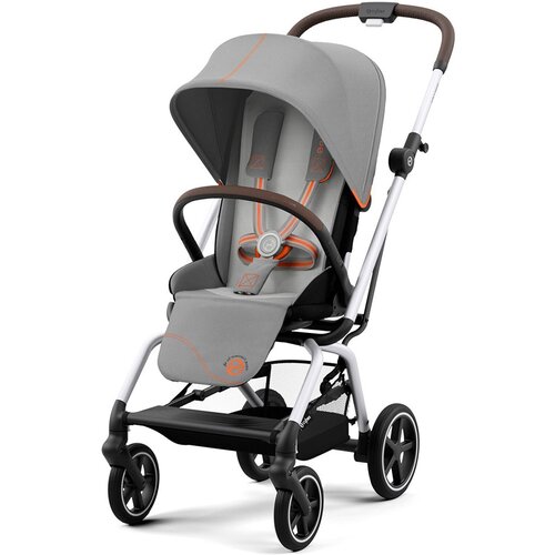 Прогулочная коляска Cybex Eezy S Twist+ 2 (с дождевиком), lava grey, цвет