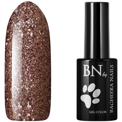 Гель-лак для ногтей Bagheera Nails Shiny Black sh-bl професс