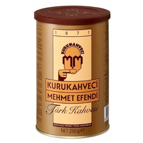 Турецкий кофе молотый Kurukahveci Mehmet Efendi 250 гр. Мехм