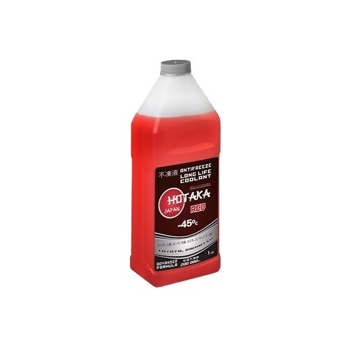 Антифриз красный Hotaka Red Long Life Coolant 10кг