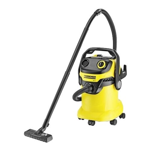 Промышленные пылесосы и парогенераторы Профессиональный пылесос KARCHER WD 5, 1100 Вт,