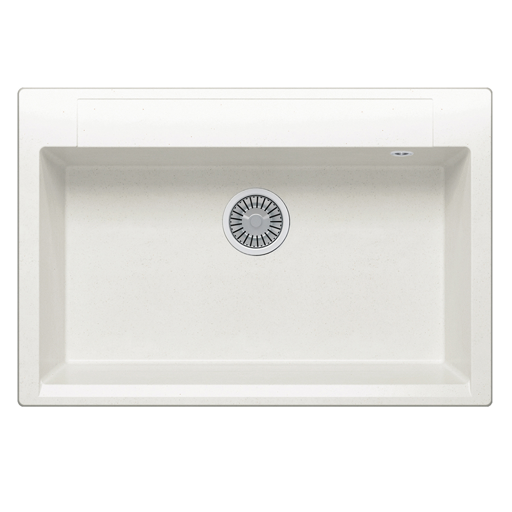 Кухонная мойка Polygran Argo 760 36 белый хлопок