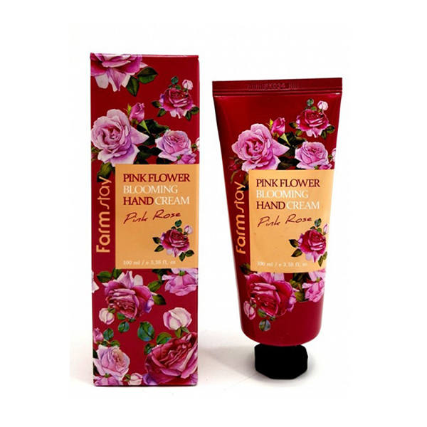 Farmstay Pink Flower Blooming Hand Cream