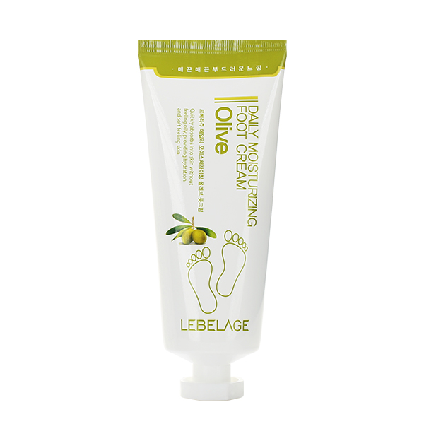 Крем для ног Lebelage Daily Moisturizing Olive Foot Cream
