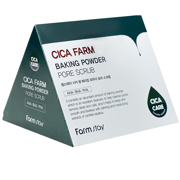 Скраб FarmStay Cica Farm Baking Powder Pore Scrub, 7g*25pcs