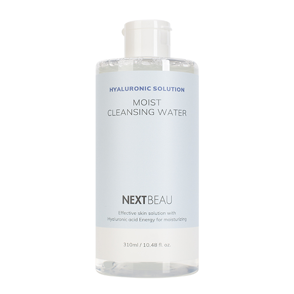 Снятие макияжа  BBcream NEXTBEAU Hyaluronic Solution Moist Cleansing Water