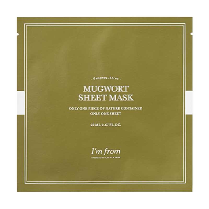 I’m from Mugwort Sheet Mask