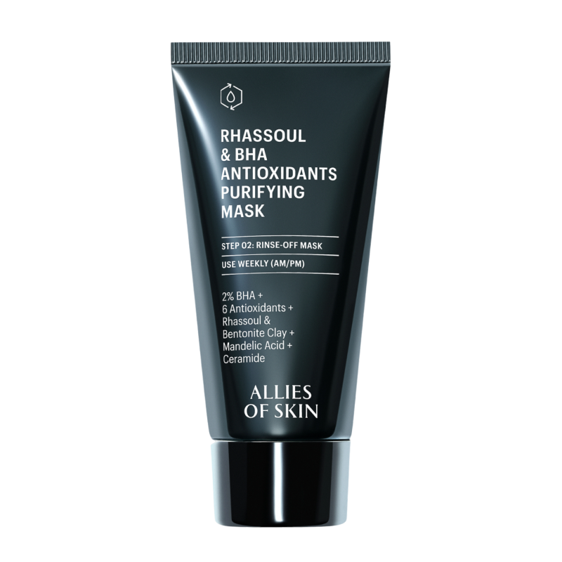 Allies of Skin Rhassoul & Bha Antioxidants Purifying Mask