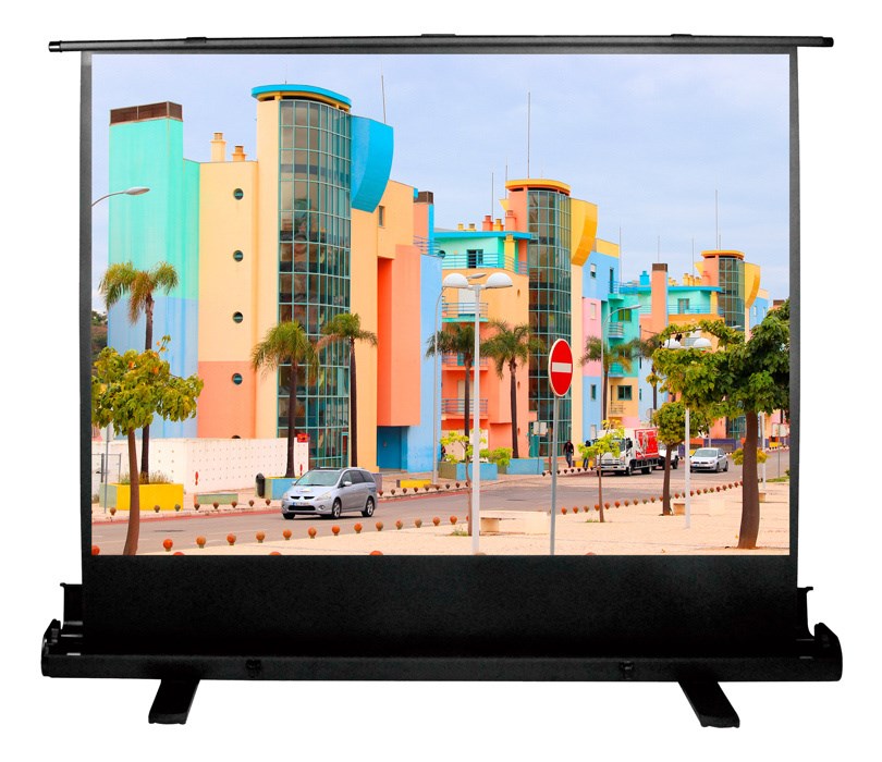 Экран напольный рулонный Cactus Floor Expert (CS-PSFLE-160X120) 4:3 120x160 см