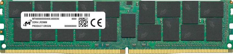 Оперативная память LR-DIMM 64 Гб DDR4 3200 МГц Crucial (MTA36ASF8G72LZ-3G2B1) PC4-25600 ECC