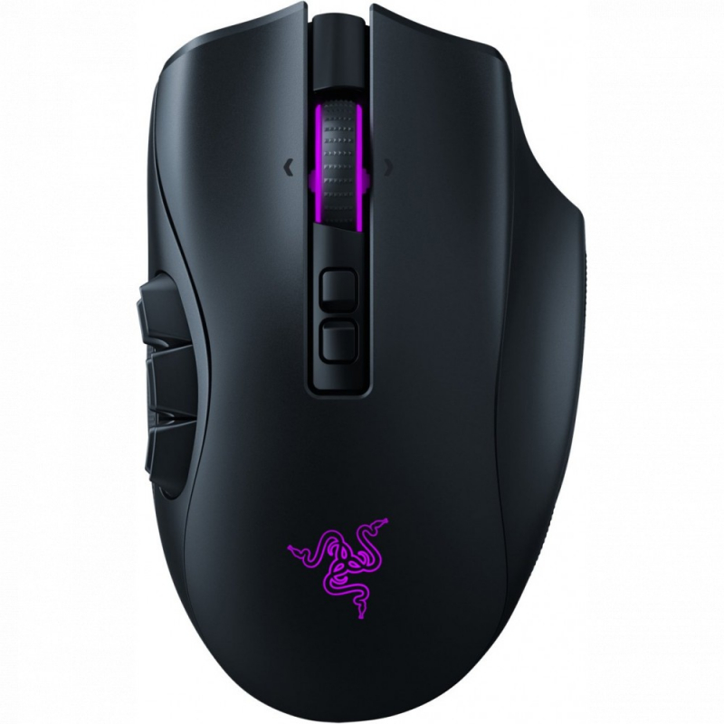 Мышь беспроводная Razer Naga Pro RGB черная