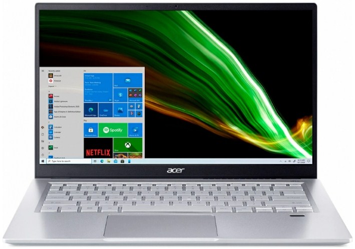 Ноутбук Acer Swift 3 SF314-43-R3JP (NX.AB1ER.00B) серебристый